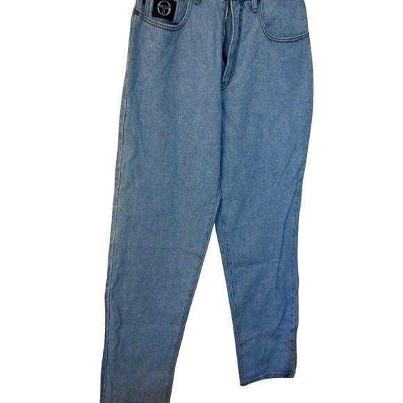 Vintage 1990s Sergio Tacchini Jeanswear Mens Denim Jeans Size 30 New Deadstock - Picture 1 of 7